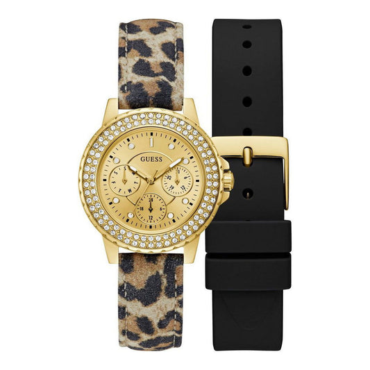 Guess Crown Jewel Set GW0660L2 Damenuhr - Shopgalaxy.ch