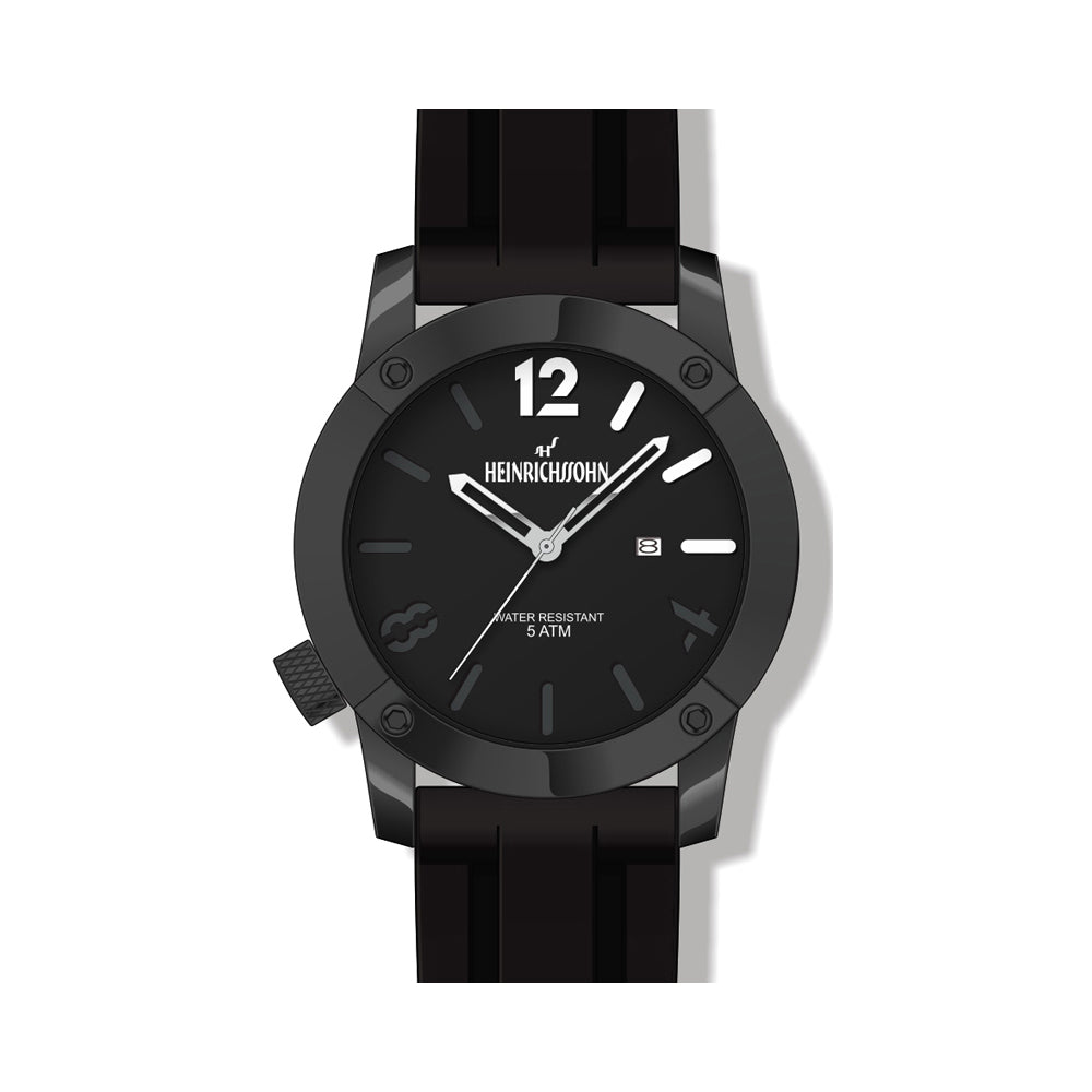 HEINRICHSSOHN GE-Schalke HS1014B Herrenuhr - Shopgalaxy.ch