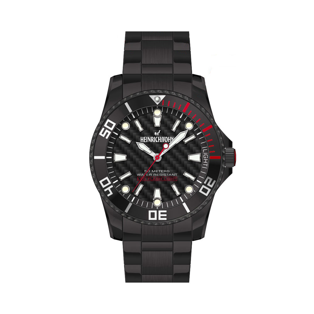 HEINRICHSSOHN KÃ¶ln HS1015B Herrenuhr - Shopgalaxy