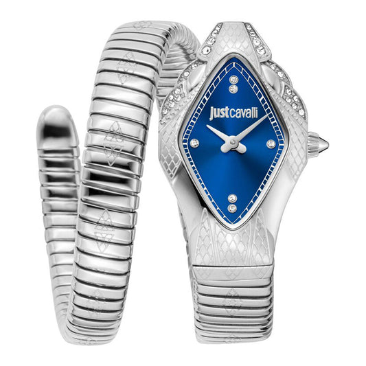 Just Cavalli Signature Snake Ferocious JC1L306M0015 Damenuhr-0