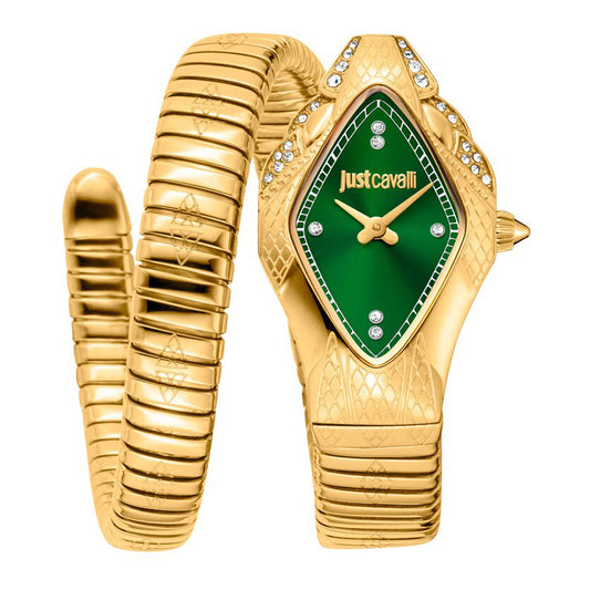 Just Cavalli Signature Snake Ferocious JC1L306M0045 Damenuhr-0