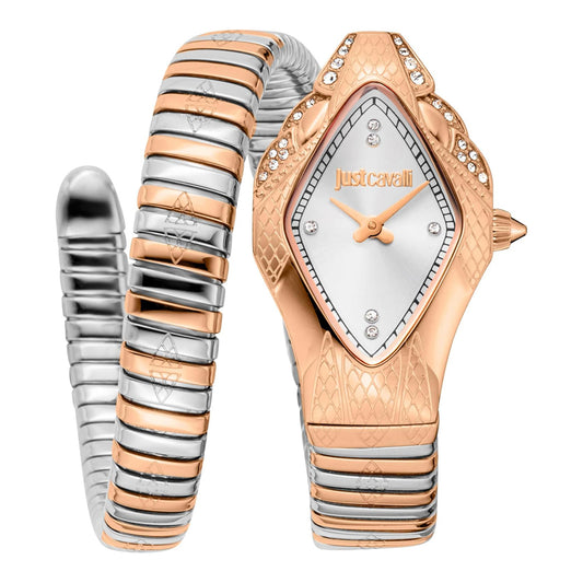 Just Cavalli Signature Snake Ferocious JC1L306M0075 Damenuhr-0