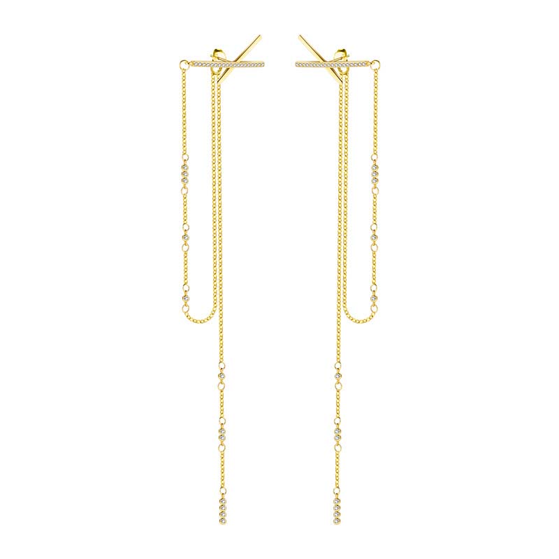 LAILA DANGLING EARRINGS - Shopgalaxy.ch