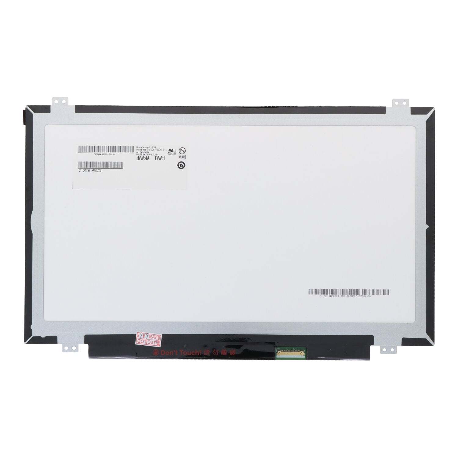 LCD Bildschirm 30Pin  Matt 1920x1080 60Hz  eDP 14,0 Zoll B140HTN01.2 - Shopgalaxy