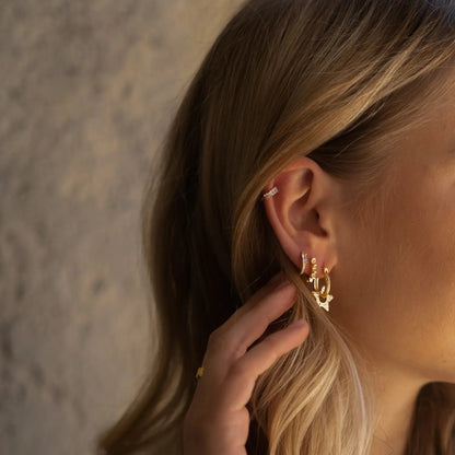 LIANE SUN HOOPS 1,2CM - Shopgalaxy