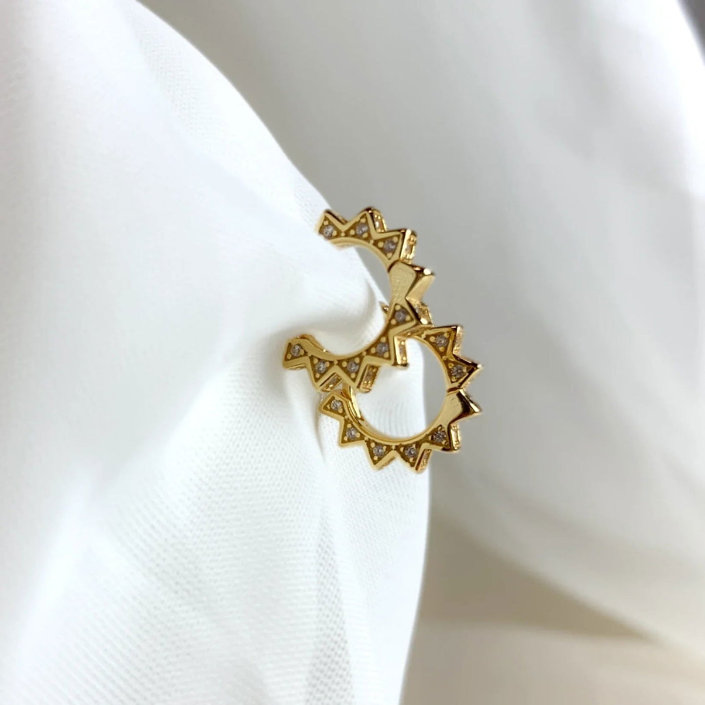 LIANE SUN HOOPS 1,2CM - Shopgalaxy