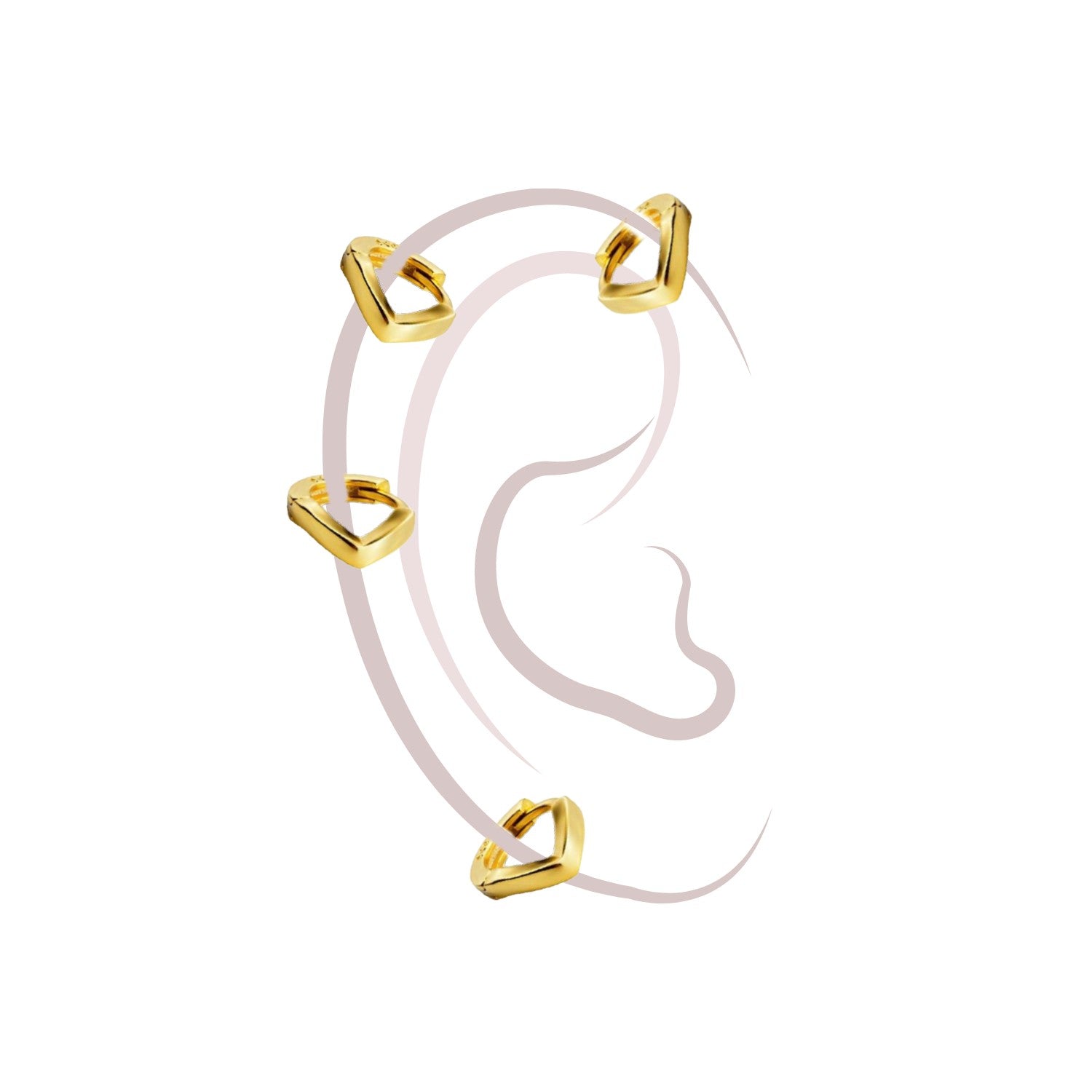 LILY HELIX HOOP - Shopgalaxy.ch