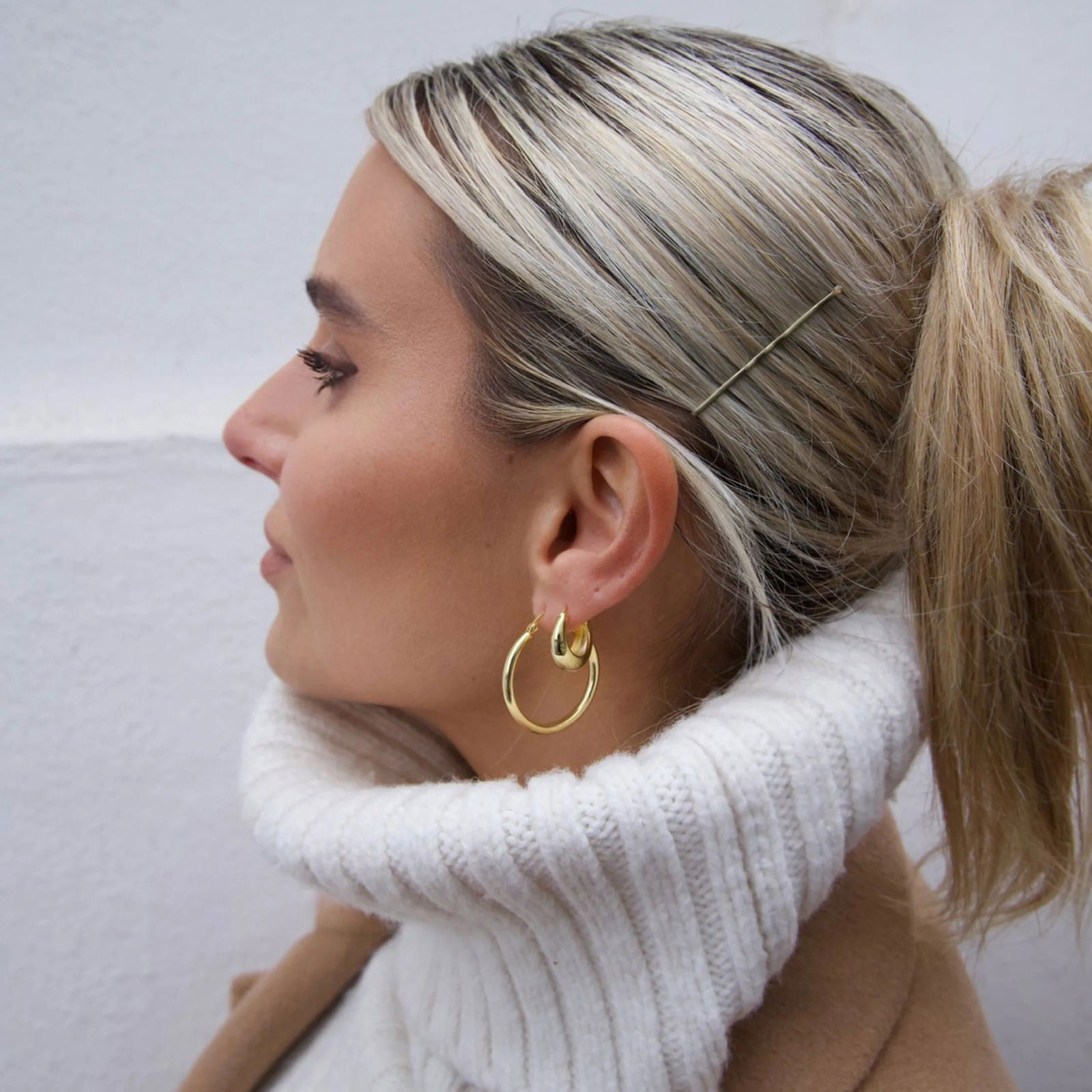 LIORA HOOPS 3CM - Shopgalaxy.ch