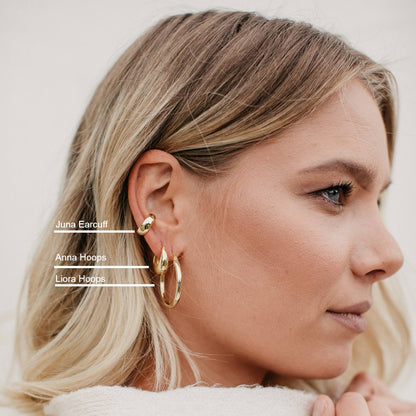LIORA HOOPS 3CM - Shopgalaxy.ch