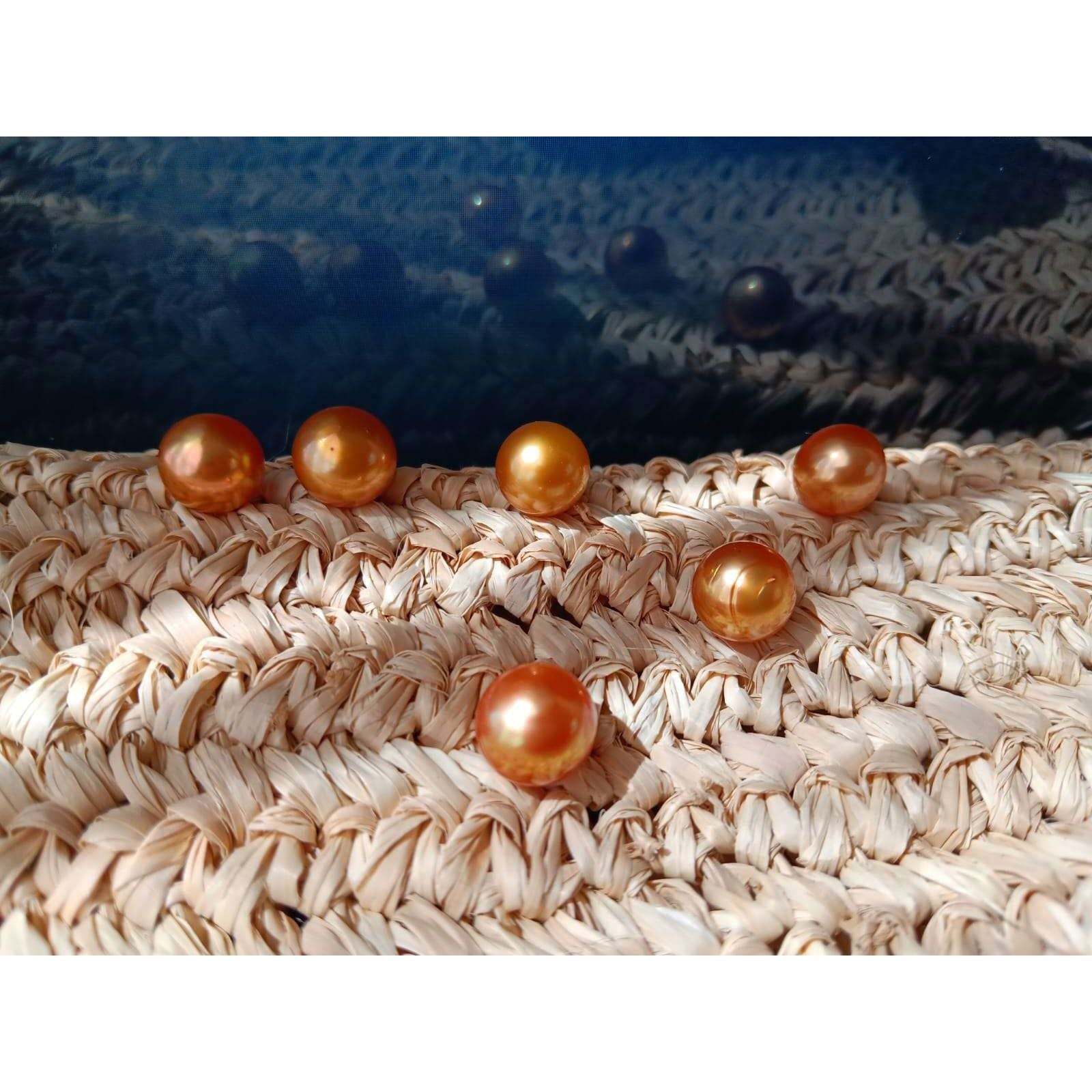 Loose South Sea Golden 11 - 12 MM (Undrilled & Non Refundable) - Shopgalaxy
