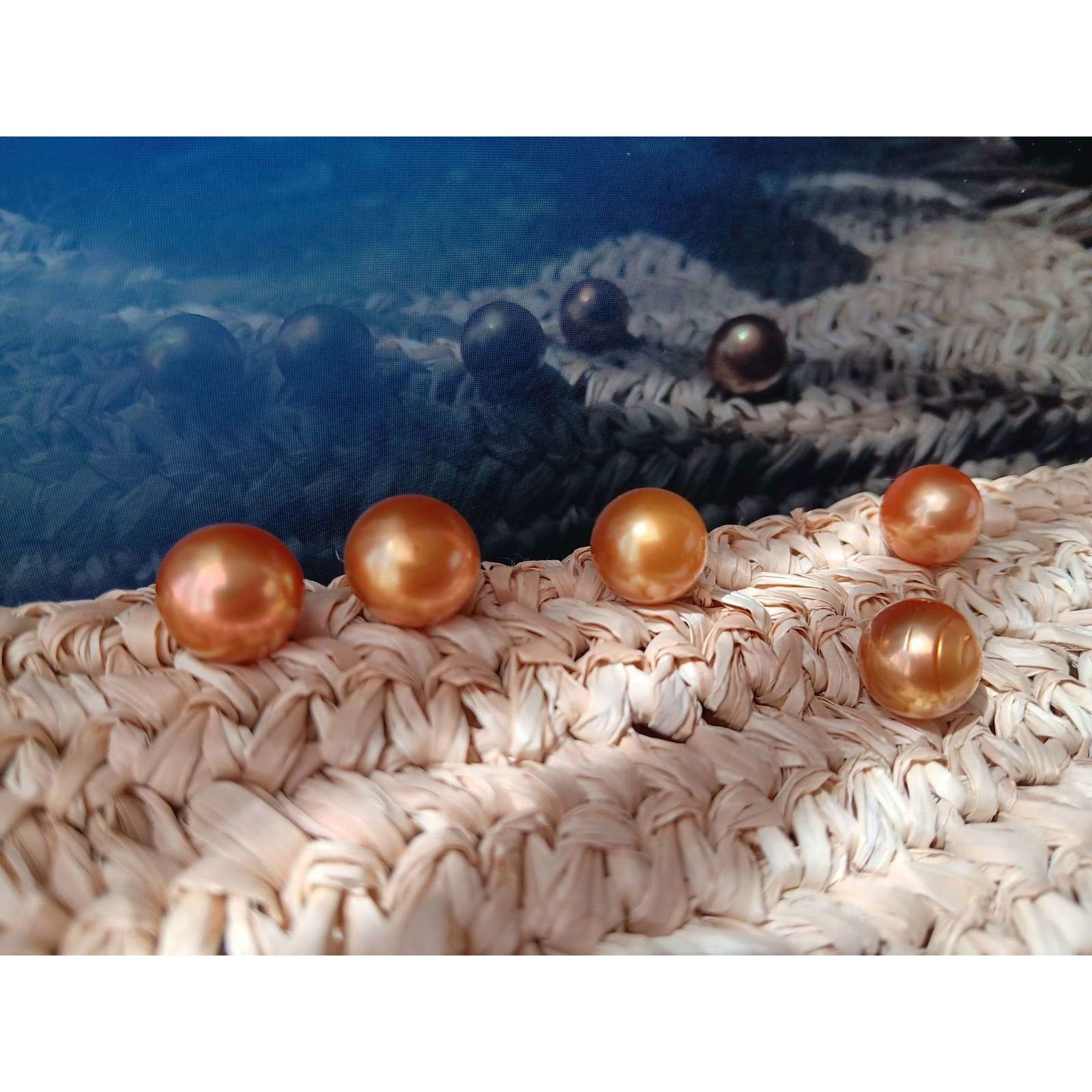 Loose South Sea Golden 11 - 12 MM (Undrilled & Non Refundable) - Shopgalaxy