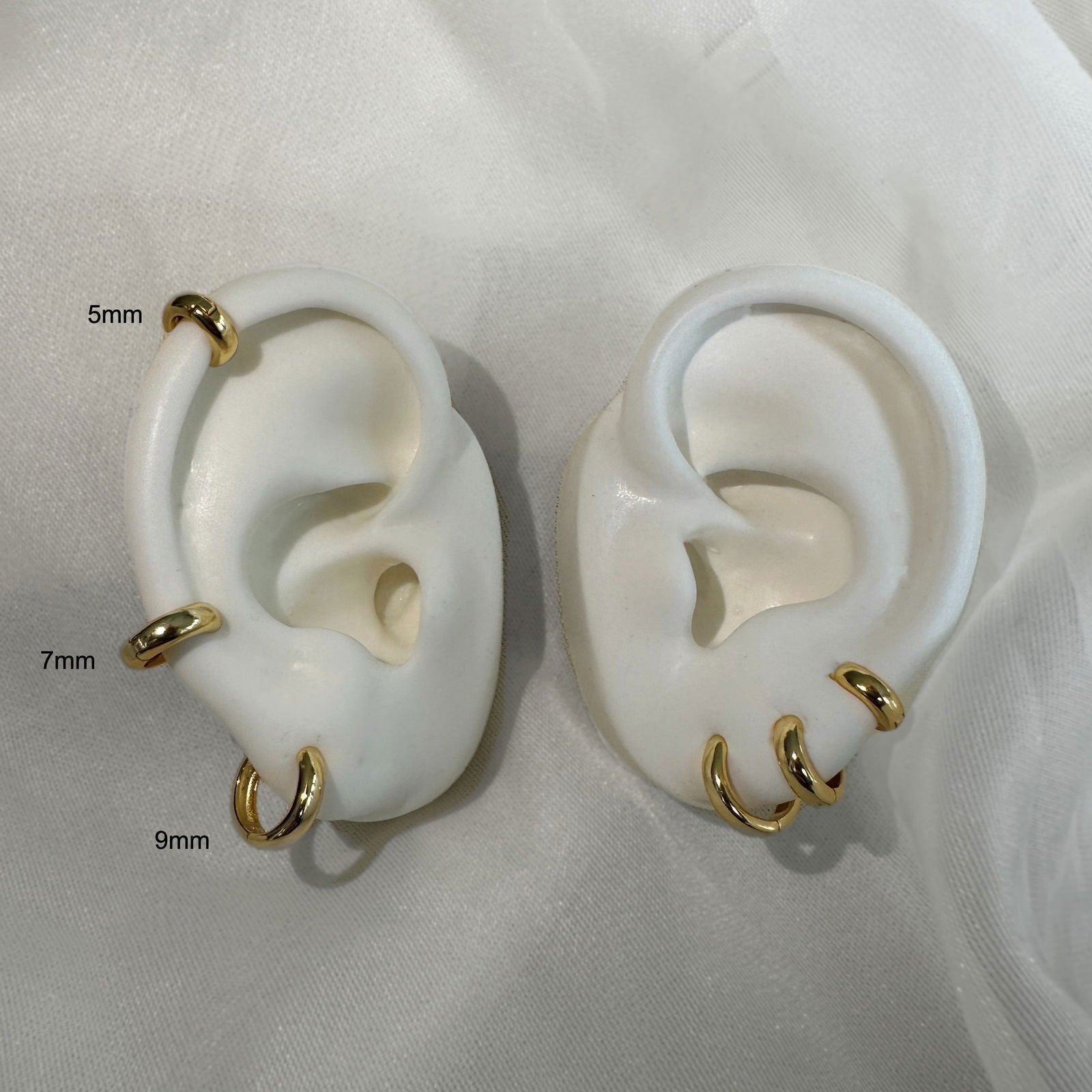 MIA BOLD HOOPS 9mm - Shopgalaxy.ch