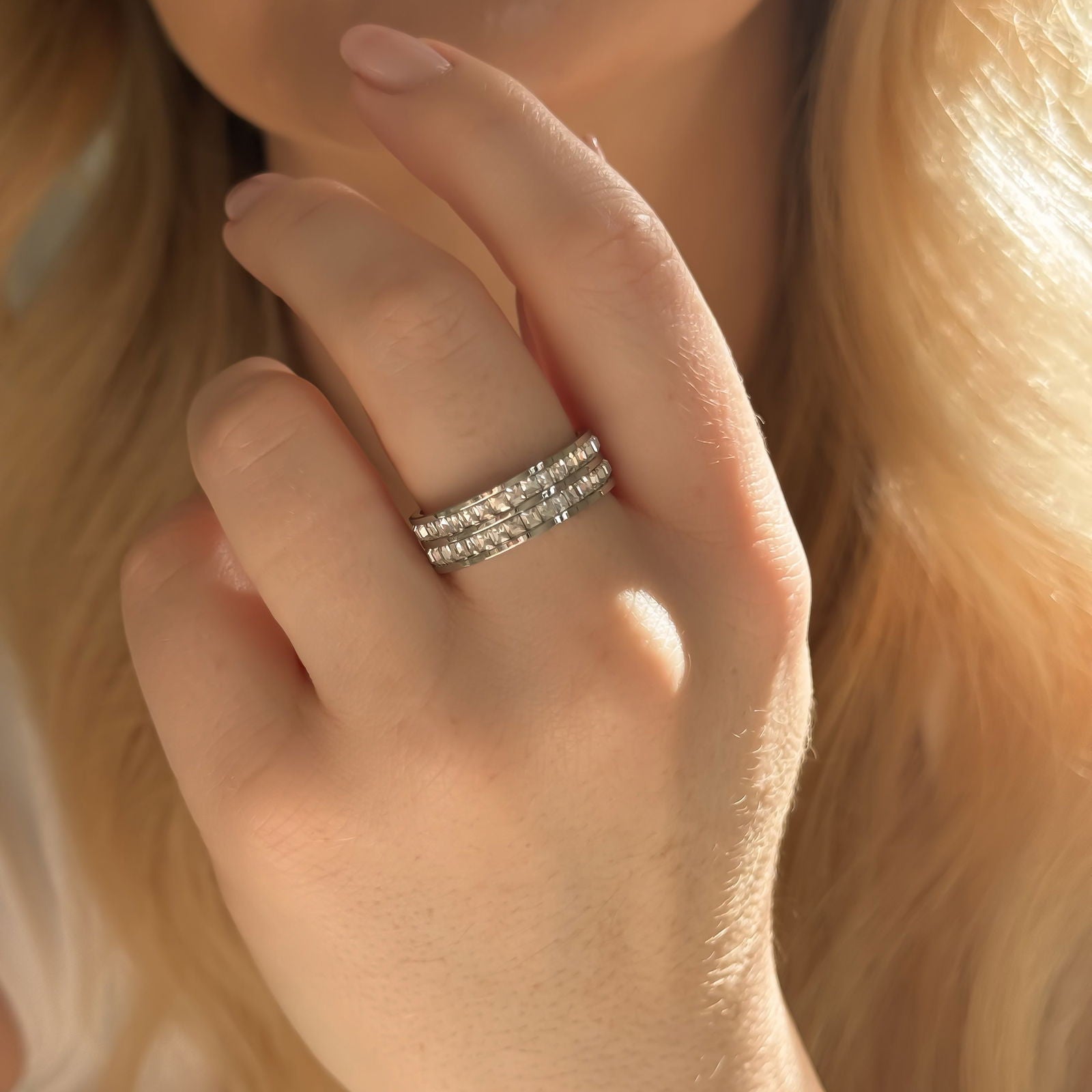 MONDO Ring | Edelstahl | wasserfest - Shopgalaxy