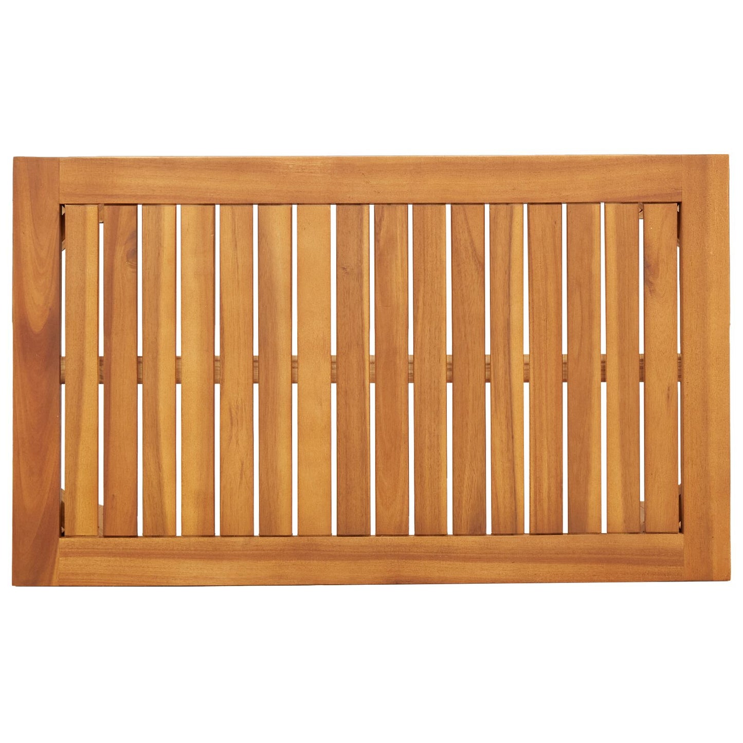 4-teilige Garten-Sofaset mit Kissen aus massivem Akazienholz