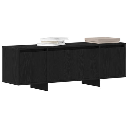 TV-Schrank Schwarz Eiche 120x30x40,5 cm Holzwerkstoff