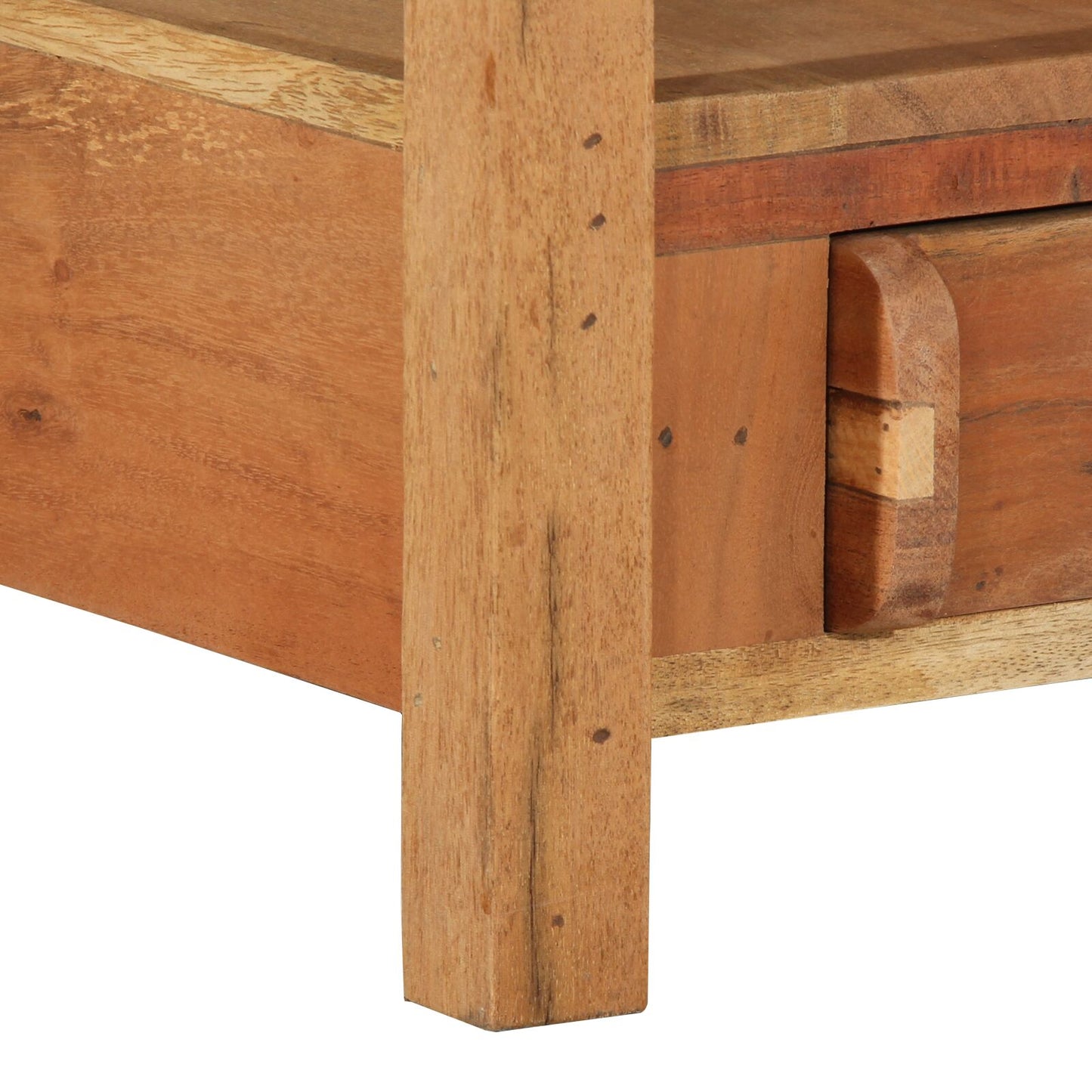 TV-Schrank 83x33x46 cm Massivholz Altholz