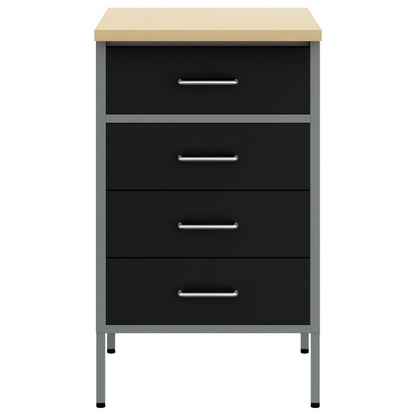 Werkbank Schwarz 50x55x85 cm Stahl