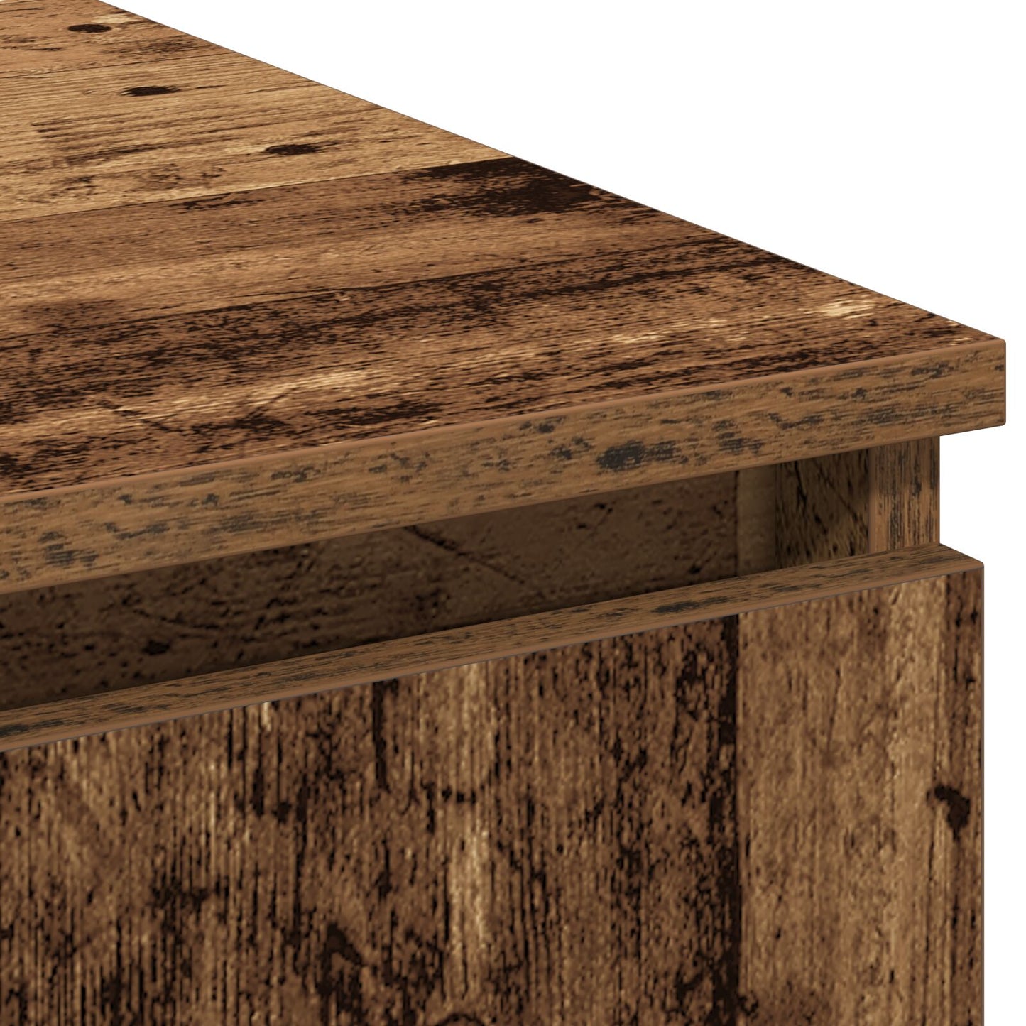 TV-Schränke mit LED Altholz 180x38x49 cm Holzwerkstoff