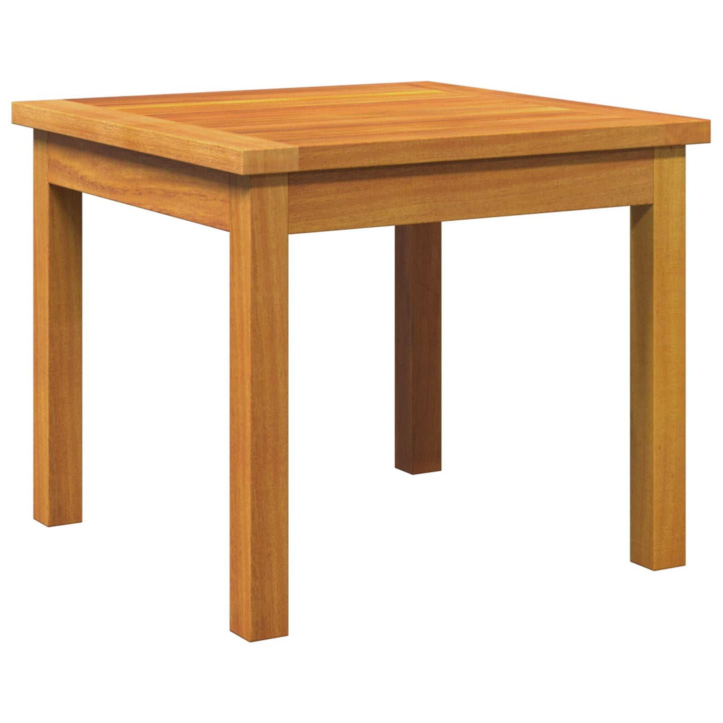 2-teiliges Bistro-Set mit Kissen aus massivem Akazienholz