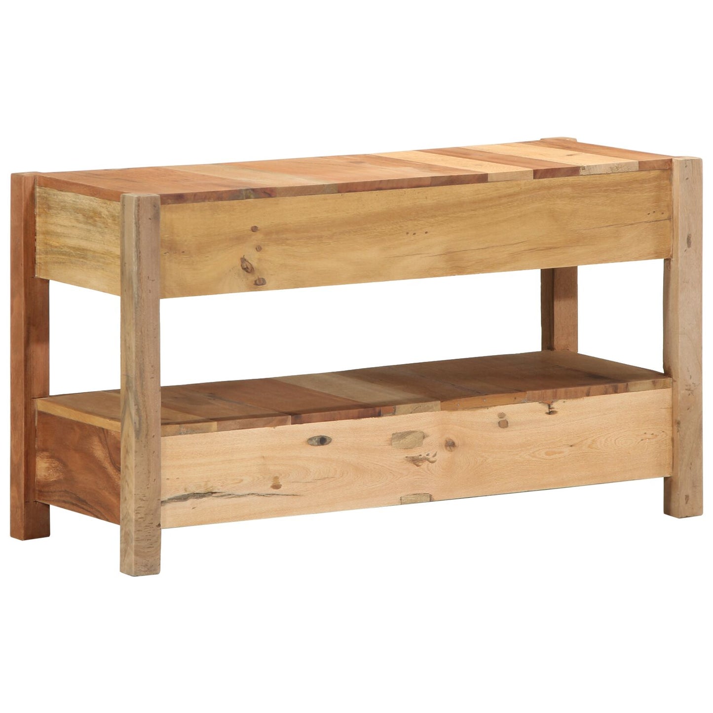 TV-Schrank 83x33x46 cm Massivholz Altholz