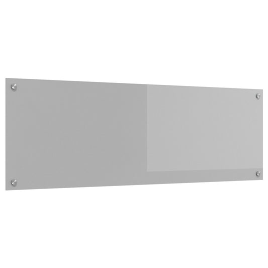 Zwischenwandlicht Hellgrau 120x40x0,6 cm aus Sicherheitsglas