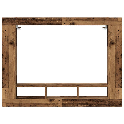 TV-Schrank Wandmontiert Altes Holz 152x22x113 cm