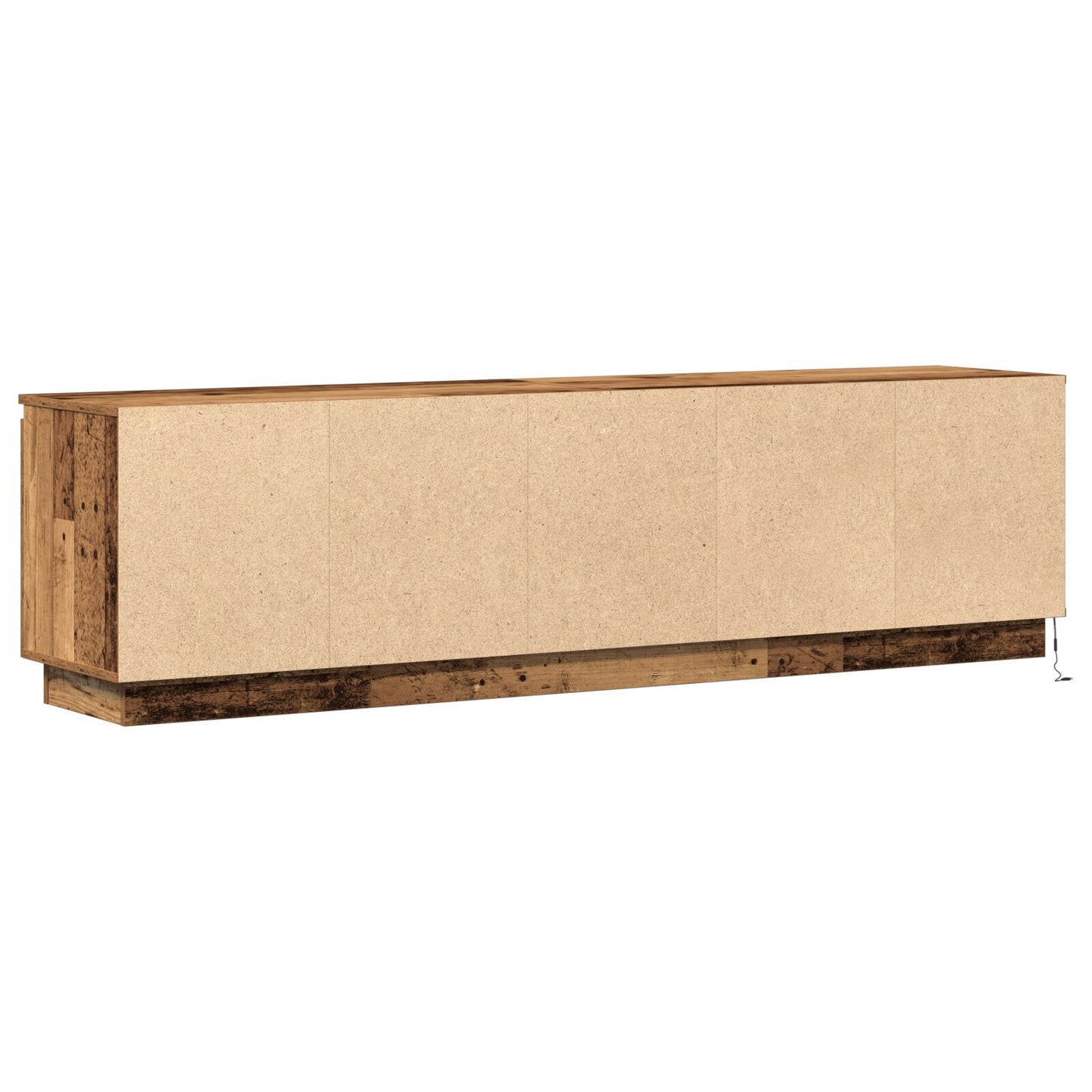 TV-Schränke mit LED Altholz 180x38x49 cm Holzwerkstoff