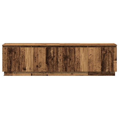 TV-Schränke mit LED Altholz 180x38x49 cm Holzwerkstoff