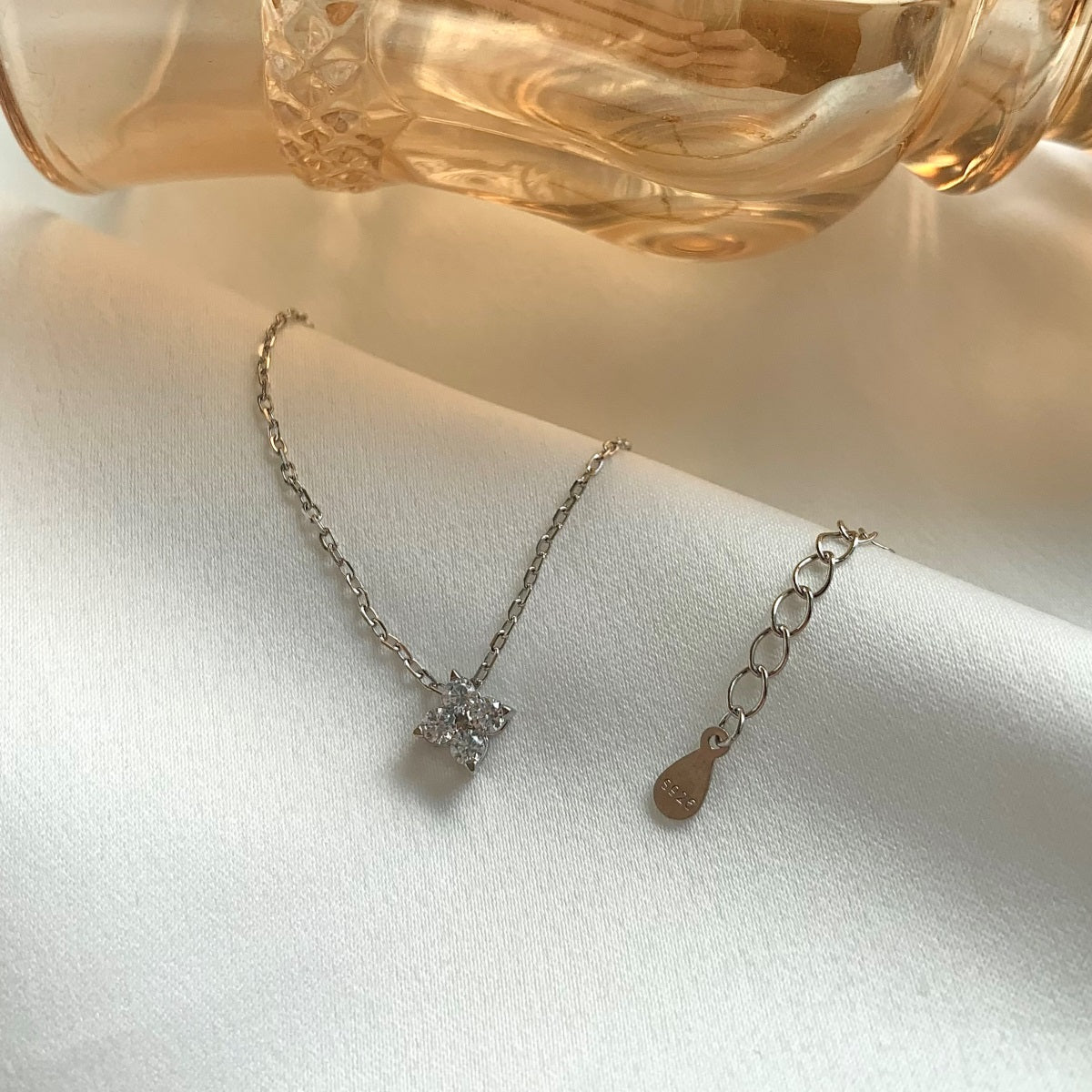 FIORE Halskette | Sterling Silber-2