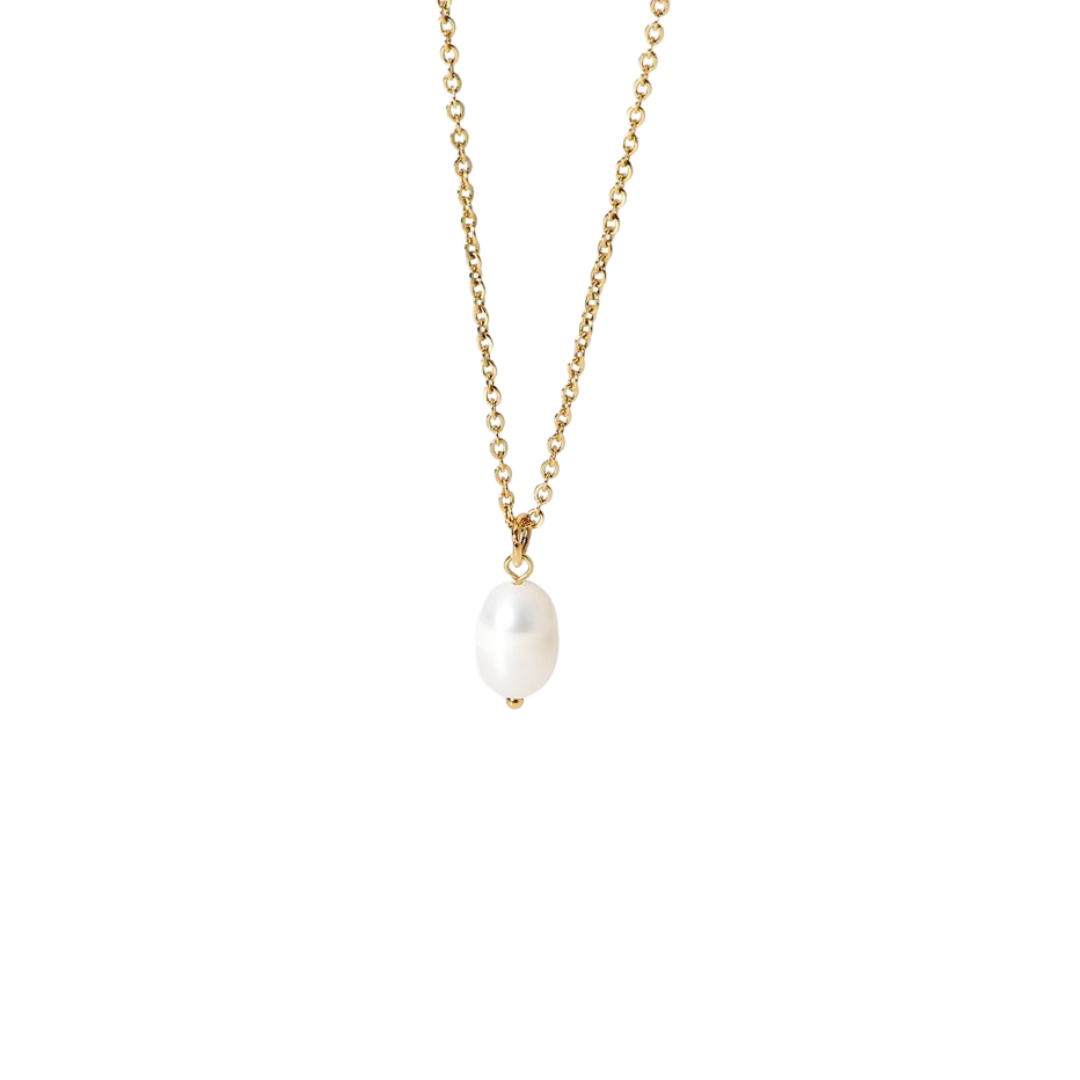 PERLINA Kette | Edelstahl | wasserfest - Shopgalaxy