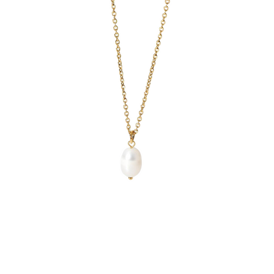 PERLINA Kette | Edelstahl | wasserfest - Shopgalaxy