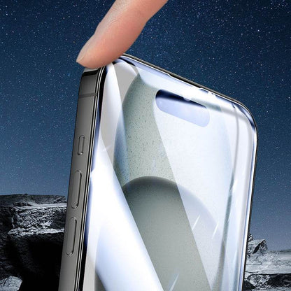 Panzerglas iPhone 15 Plus curved surface HD tempered glass (A37) Hoco - Shopgalaxy