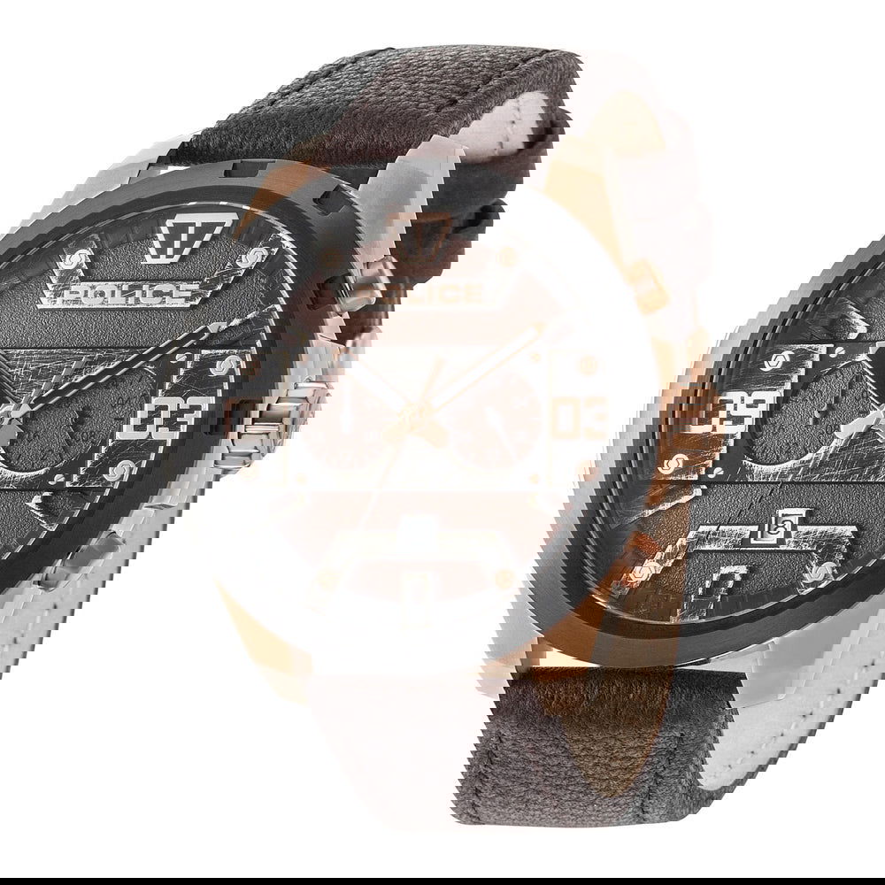 Police Dash PL.15365JSRB/12 Herrenuhr Dualtimer - Shopgalaxy.ch