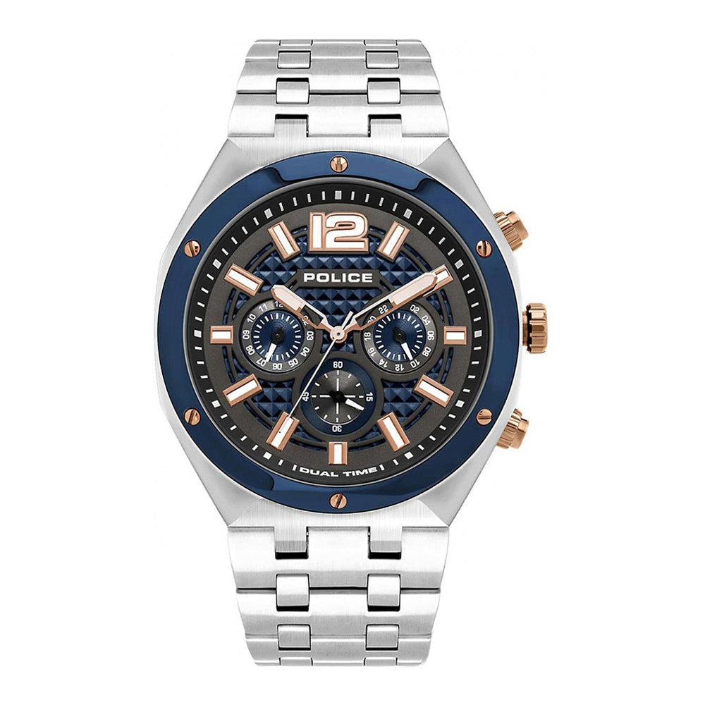 Police Kediri PL.15995JSTBL/61M Herrenuhr Dualtimer - Shopgalaxy.ch