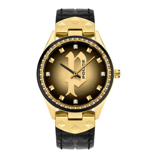 Police Pongua PL.16029MSGB/02 Damenuhr - Shopgalaxy.ch