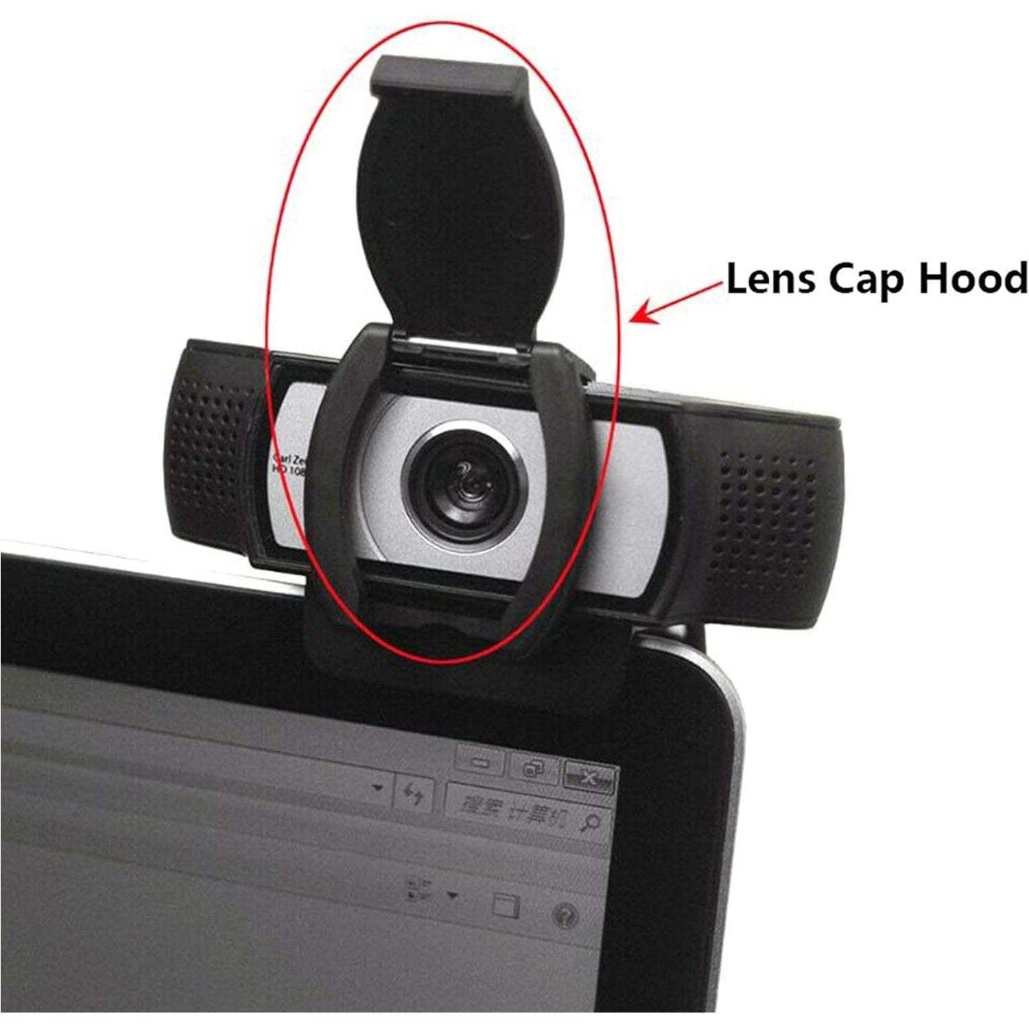 Privacy Cover für Webcam Verschlusskappe und Schutzabdeckung für Logitech C920, C922, C930e - Shopgalaxy