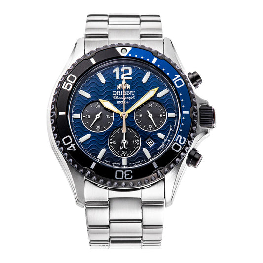 Orient Mako Solar Powered RA-TX0208L10B Herrenuhr Chronograph-LIMITED EDITION-0