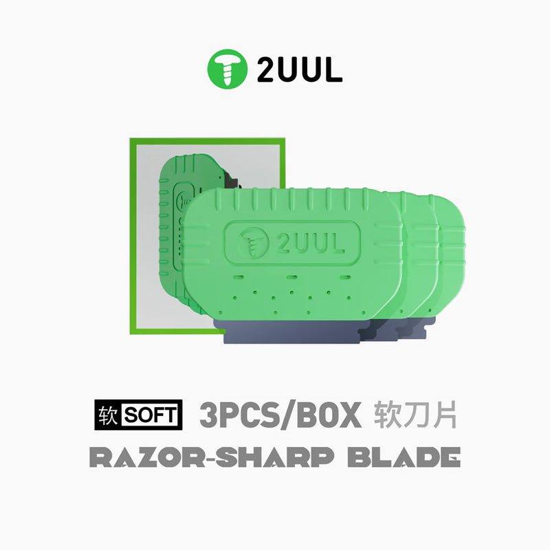 Rasiermesserscharfe Weichklinge - 3 Stück/Box - Shopgalaxy