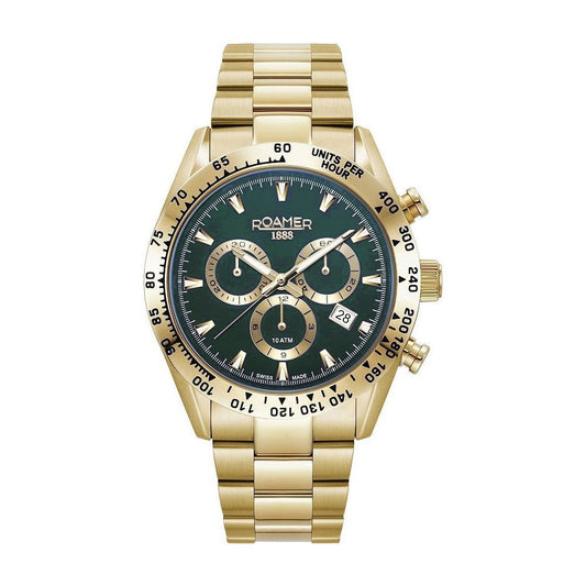 Roamer Monza 100 850837487520 Herrenuhr Chronograph - Shopgalaxy.ch