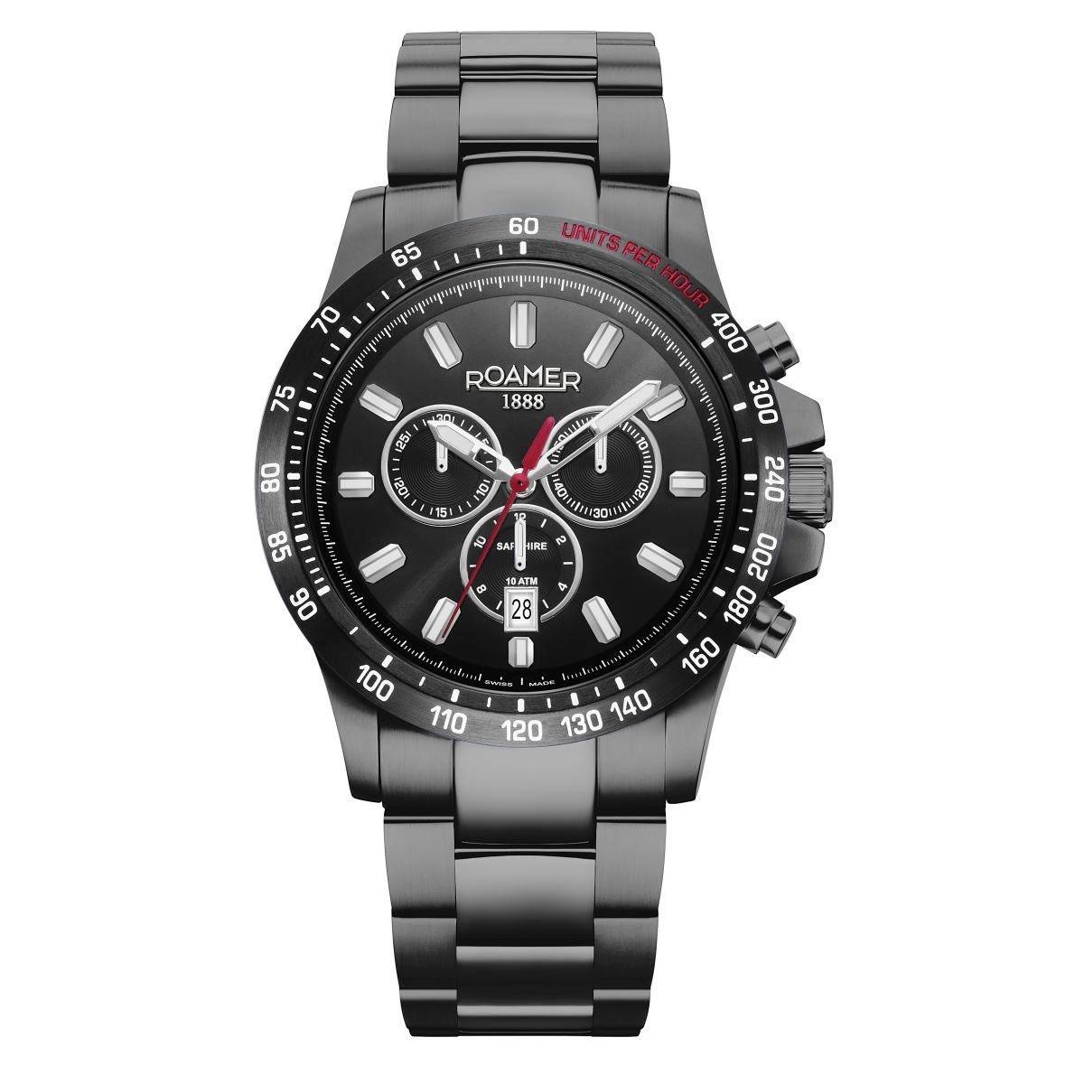Roamer Rimini 861837445520 Herrenuhr Chronograph - Shopgalaxy.ch