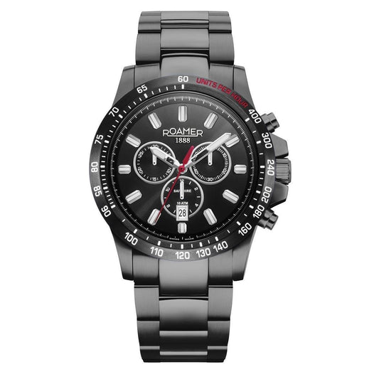 Roamer Rimini 861837445520 Herrenuhr Chronograph - Shopgalaxy.ch