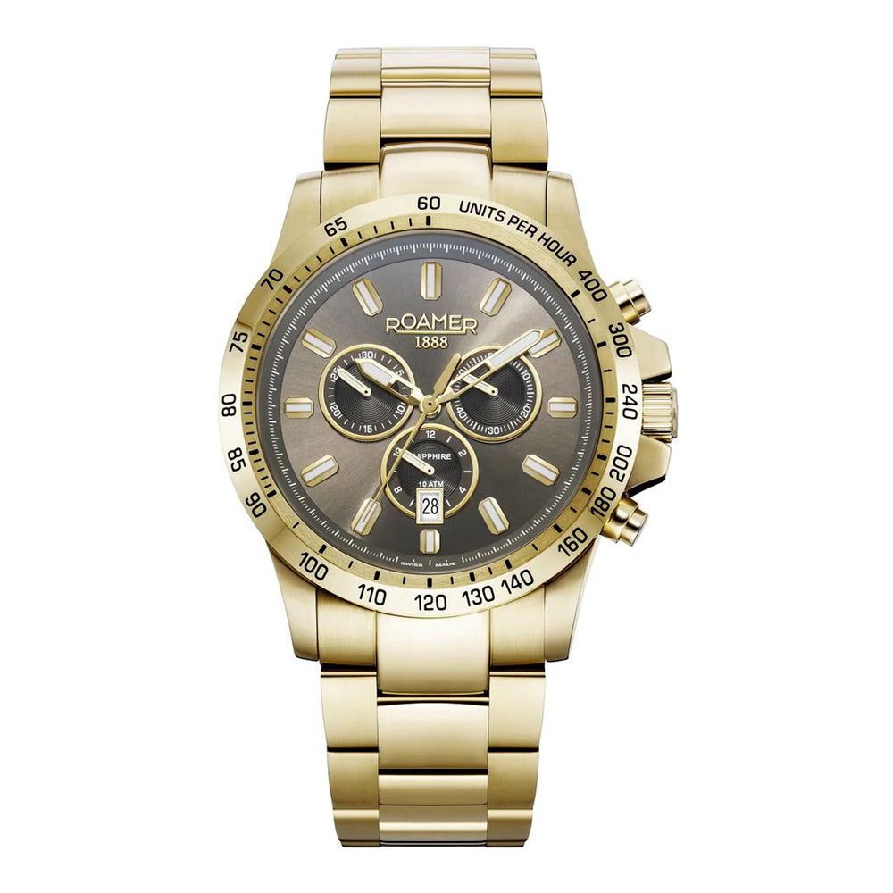 Roamer Rimini 861837485520 Herrenuhr Chronograph - Shopgalaxy.ch