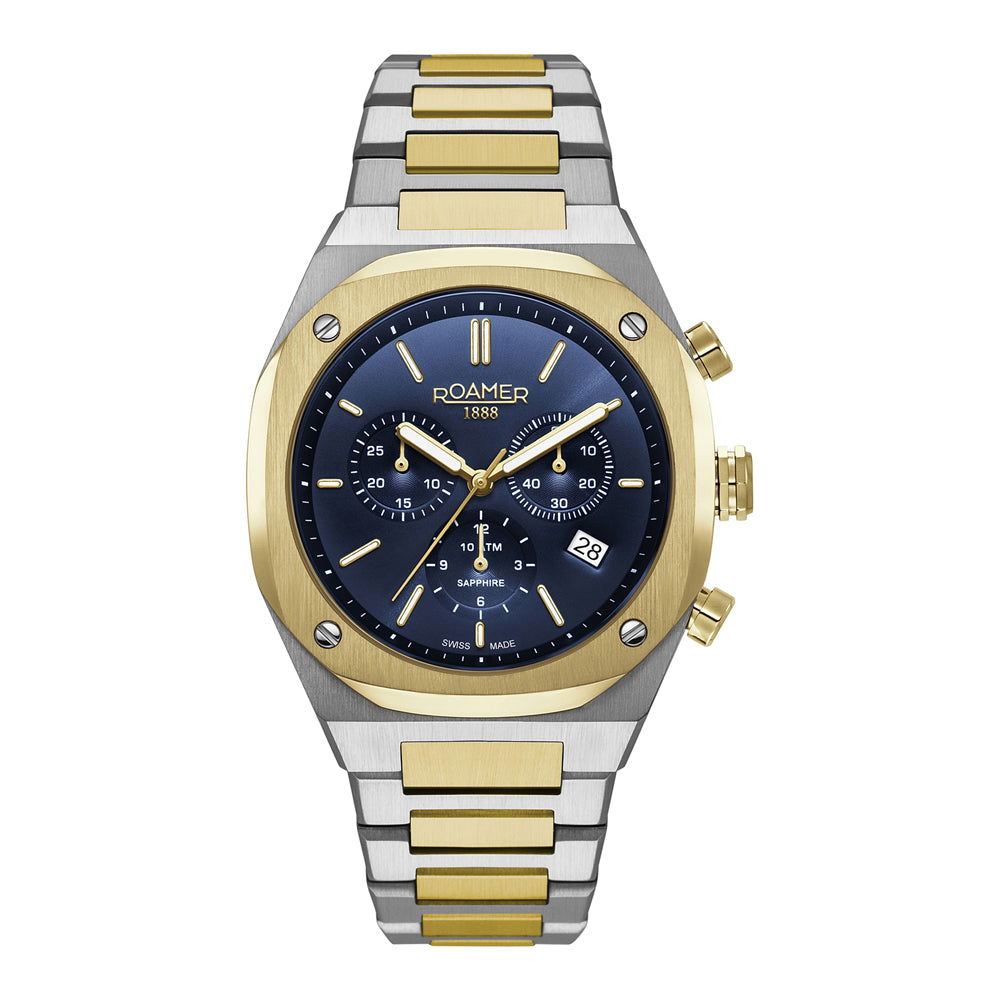 Roamer Stingray R7 Chrono 854837474550 Herrenuhr Chronograph - Shopgalaxy.ch