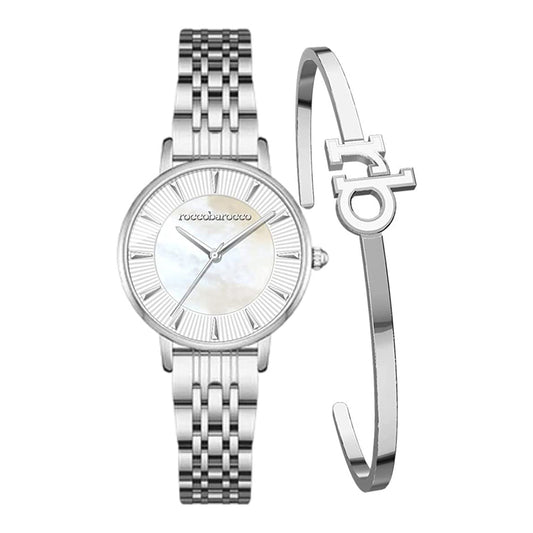 Roccobarocco RB.4659L-01M Damenuhr und Armreif Set - Shopgalaxy.ch