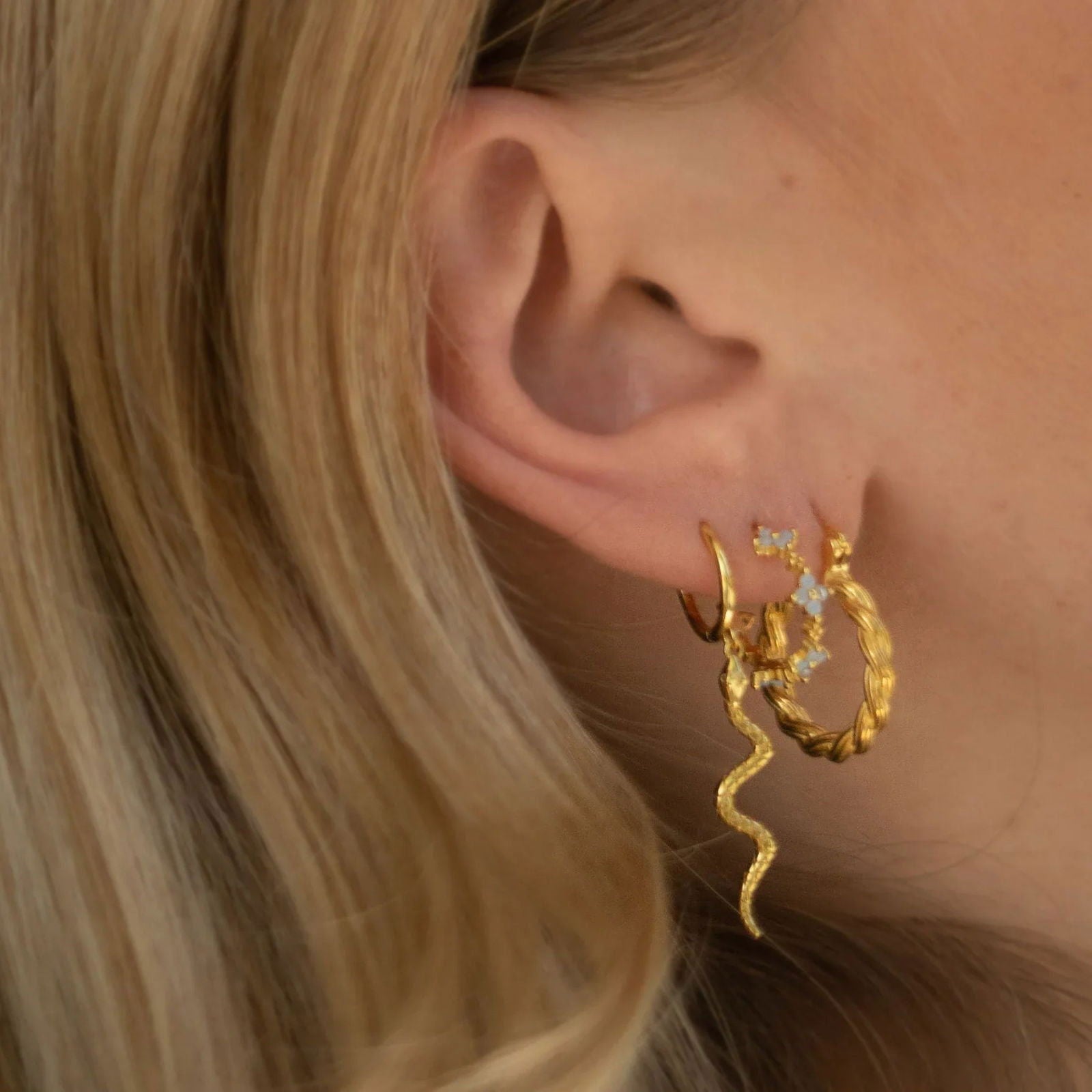 SERENITY HOOPS 1CM - Shopgalaxy.ch