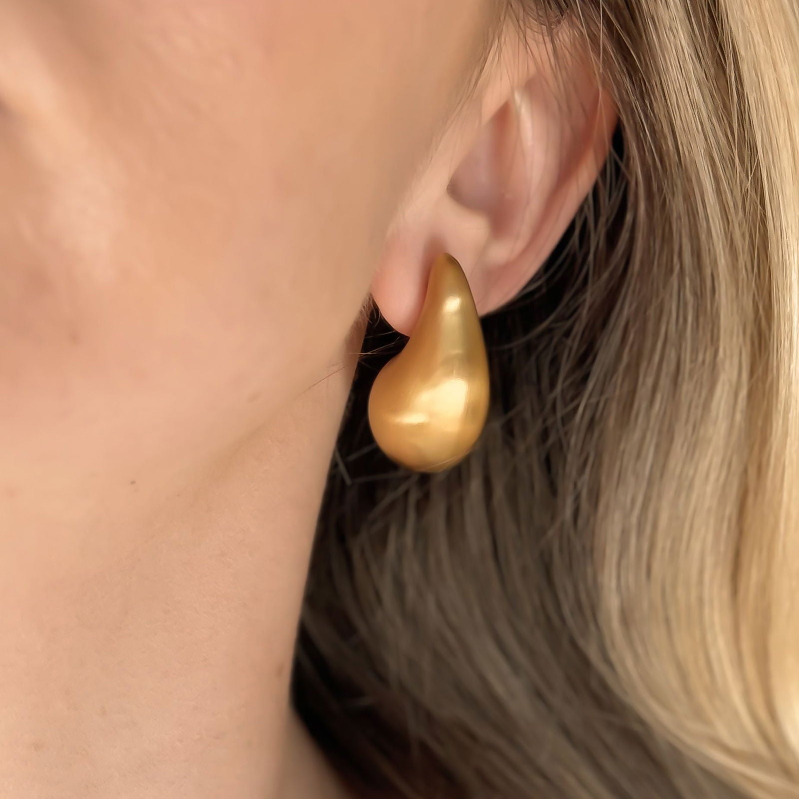 SERENO MATTE Ohrstecker | Edelstahl | wasserfest - Shopgalaxy