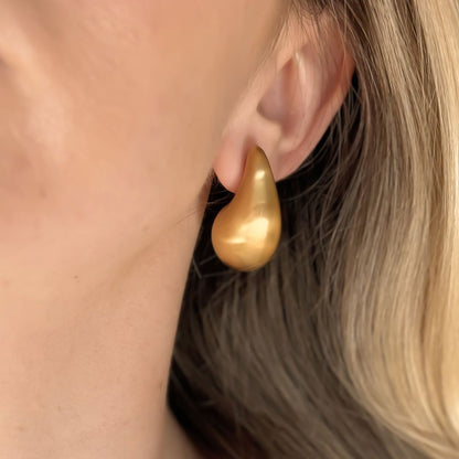 SERENO MATTE Ohrstecker | Edelstahl | wasserfest - Shopgalaxy