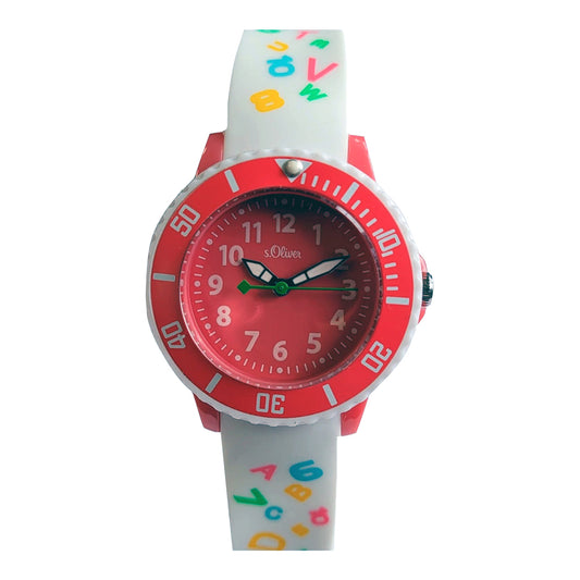 s.Oliver SO-3771-PQ Kinderuhr-0