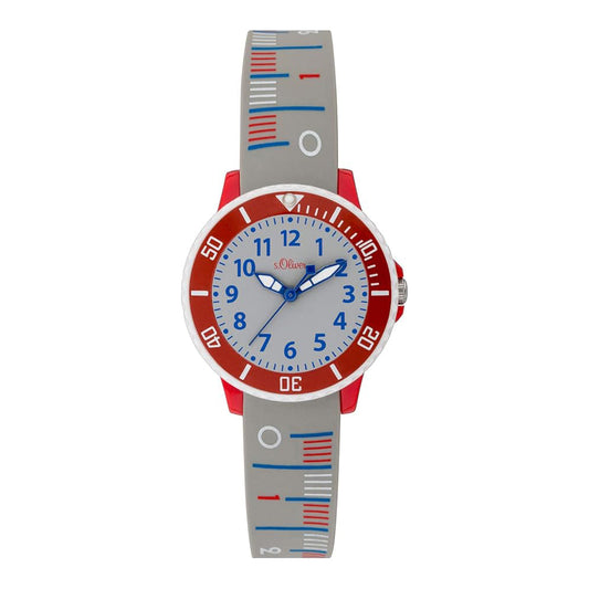 s.Oliver SO-3772-PQ Kinderuhr-0