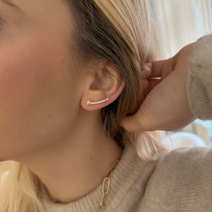 STELLACADENTE Ohrklemmen | Sterling Silber - Shopgalaxy